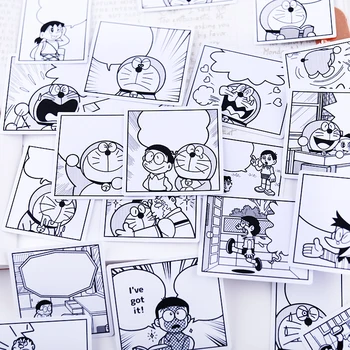 24ШТ Комикси Етикети Занаяти И Scrapbooking етикети детски играчки книга Декоративна стикер САМ Канцеларски материали