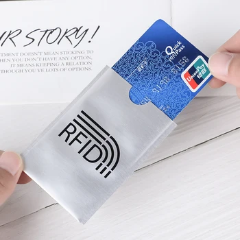 10 бр. RFID Карта ID Притежателя на Банковата Карта, Калъф Против Кражба RFID Заключване Карта Протектор Ръкав За Предотвратяване на Неоторизирано Сканиране на Карти