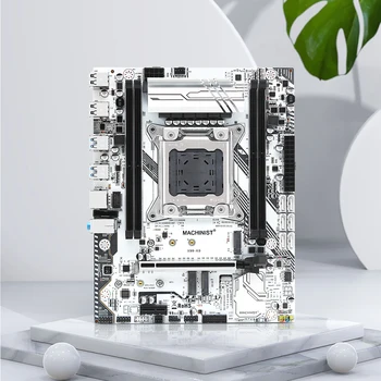 MACHINIST X99 дънна платка LGA 2011-3 set комплект с процесор Intel xeon E5 2620 V3 16G(2*8) DDR4 2666MHZ RAM NVME M. 2 SSD X99-K9
