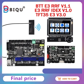 BIGTREETECH E3 RRF V1.1+TFT35 E3 V3.0+E3 RRF IDEX Board TMC2209 3D принтери, резервни Части За Emilov 3 PRO V2 Upgrade SKR V1.4 Turbo