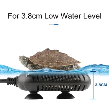 50W/ 100W /150W LED Screen Displays Aquarium Fish Tank LED Heater 18-35 Градуса Регулируем Потопяема Термостат