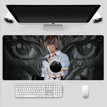 Death Note аниме Rubber Mouse Durable Desktop Мишка Desk Protect Game Office Work Mouse Mat pad X XL Нескользящая Възглавница за лаптоп