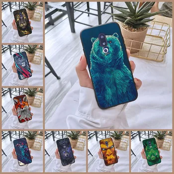 Калъф за Meizu U10 U20 Pro 6 7 Plus Cool Wolf Animal Bear Силиконова Мека Делото за Meizu 15 Lite 16 Plus 16th 16x Калъф за вашия телефон