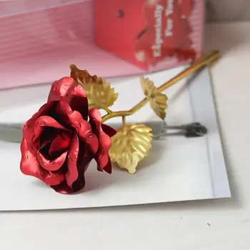 Ден на Свети Валентин Подарък за Деня на Майката LED Galaxy Rose Изкуствени Светещи Приказни Рози, Цветя за Момичетата Сватба Начало Декор