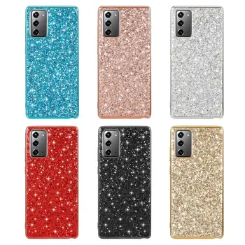 Easterm Hot Style Калъф За Мобилен Телефон Samsung S20 S9 S10 S8 Note 9 Note20Ultra Покритие От Блестящ Прах Пайети Калъф За Мобилен Телефон