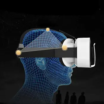 VR SHINECON G05A 3D VR Очила Слушалки VR Виртуална Реалност за 4.7-6.0 инча Android и iOS Смартфони 3D Очила Box r30