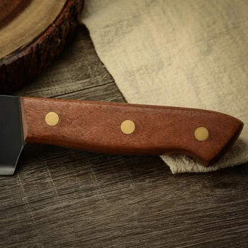 Sowoll Pro Chef Knife 8 Inch High Carbon Steel Slicing Knives Клане Boning Обезкостяването На Месото Секира Кулинария Кухненски Нож Инструмент