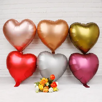 Кука сърцето алуминиево фолио балон сватбен оформление на сватбена стая сватба парти украса любов балони могат да бъдат в насипно състояние