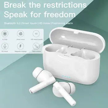 2020 Нов tws Безжични Слушалки Bluetooth 5.0 HiFi стерео Слушалки Спортни Слушалки бял черен Слушалки за iPhone iPod