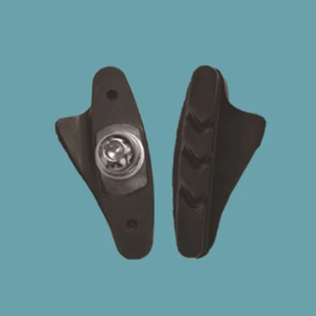 2 Чифта Пътен под Наем C-Спирачните Челюсти Подложки под Наем на Накладките Гумени Блокове Лесно Сменяеми за Shimano