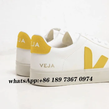 VEJA sneakers women classic white обувки V-образни обувки veja Campo shoes младежка модна марка обувки 2021 летен стил all-match