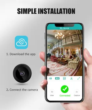 720P Mini IP Camera WIFI Outdoor Indoor Камери Wireless Home Security DVR Night Wireless Security Camera