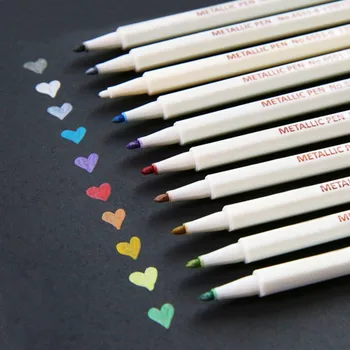 10/6 бр. Metel Tip Pen Мазнините Живопис Markers САМ Gift Card фотоалбум Mark Живопис Marker Pen Multi Colors Детски Подаръци