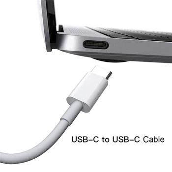 100W 5A E-MARK USB-C PD Fasrt Кабел за Macbook Air и iPad Pro SAMSUNG S21 Ultra Note 20 OnePlus 8T Type-C to USB Кабел C
