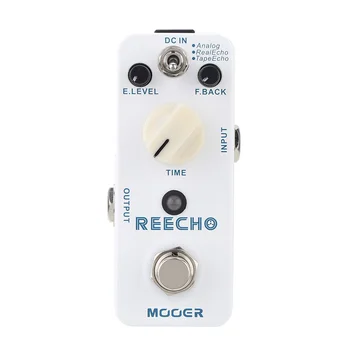 Mooer Reecho Micro Mini Digital Delay Guitar Effect Pedal за електрически китари True Bypass Guitar Pedal Guitar Accessories