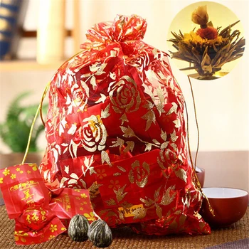 16 Парчета Цвете Чай 2021 Различни Цветя С Ръчно Изработени Цветя Чай Цъфтят Китайските Билкови Топки Занаяти Цветя За Опаковане На Подаръци