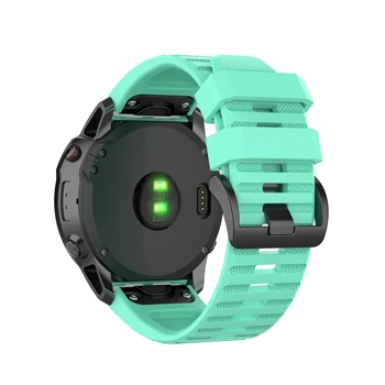 Силиконов каишка за часовник Garmin Instinct Fenix 6 5 5Plus Каишка 935 945 S60 Smart Watch Гривна Quick Release Wristband correa
