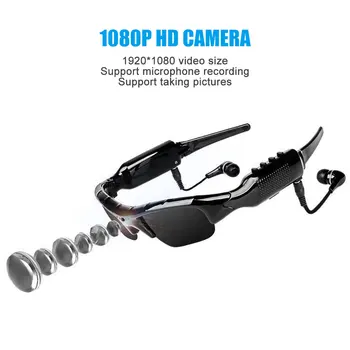 Нов 1080p Колоездене Камера Мини Слънчеви Очила Очила HD Цифров Видеорекордер Очила Камера, Мини Камера Видео Слънчеви Очила DVR