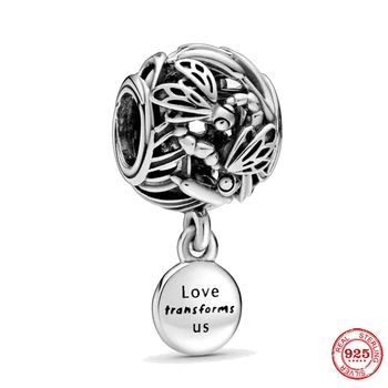 XNMY 2021 Trend Сърце Love Zircon Beads Fit Original Pandora Charms направи си САМ Гривна и Гривна Бижута Ден на Майката на МАЙКА Подаръци