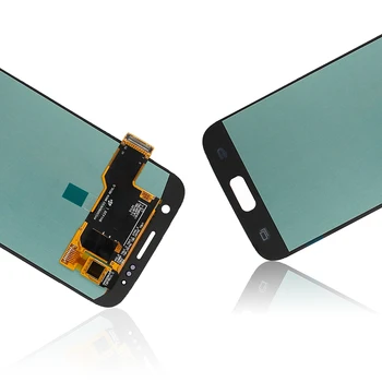 Amoled Lcd Дисплей За Samsung Galaxy S7 LCD Дисплей С Сензорен Екран Дигитайзер възли За Samsung S7 G930 G930F G9300 LCD Дисплей