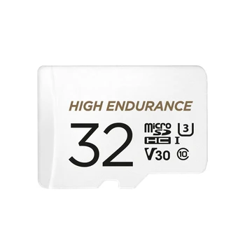 Карта Памет High Endurance Video Monitoring High-Speed TF Flash, Micro SD Card 128GB 32GB 64GB With SD Adapter Plug And Play