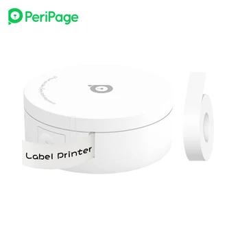 PeriPage L1 Mini Pocket БТ Label Maker Sticker Inkless Преносим Термотрансферен печат Съвместим с iOS и Android базиран смартфон