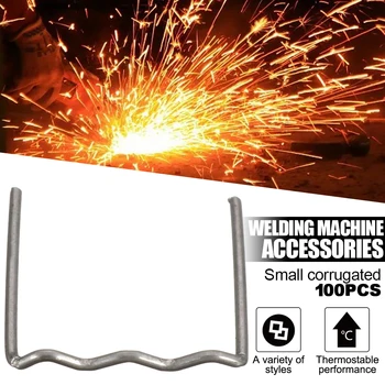 600pcs Hot Staples S/M/V/Wave Stainless Steel Repair Plastic Machine Заварчик 0.6/0.8 mm Hot Staplers for Найлон, PVC и ABS