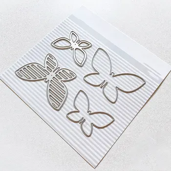 Пеперуда За Рязане На Метал Умира 2021 Ново Записване Сам Формата На Scrapbooking Хартия Направете Албуми Занаяти Модел Ръчно Изработени Бижута