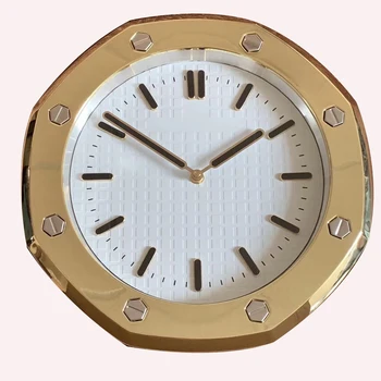 Луксозен Дизайнерски Стенни Часовници sMetal Watch Clock Home Decor много Съвременни Антикварни Евтини Часовници на Стената