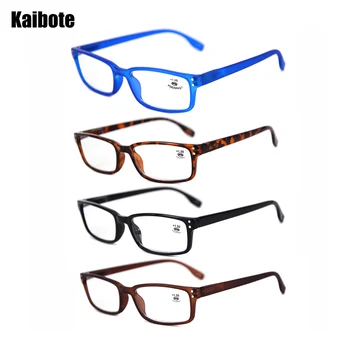Класически Правоъгълни Очила За Четене Kaibote Classic +1.0 1.5 2.0 2.5 3.0 3.5 Трайни за Мъже И Жени Висококачествени Пресбиопические Очила Reader
