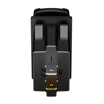 Зарядно Устройство Конектор за Захранване Dual USB Преносим Открит Личен Автомобил Украса F1 5V 3.1 A за 12V 24V Автомобил Лодка с Мотор