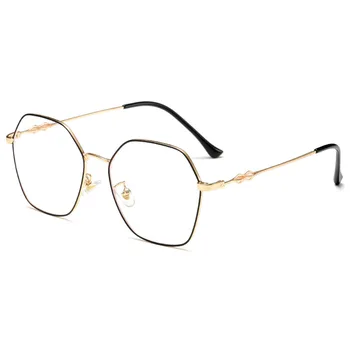 Imwete Ретро Многоугольная Рамки За Очила Мъжете Нередовни Оптични Рамки За Очила Жени Тенденция Стилове Брандираната Рамки За Очила