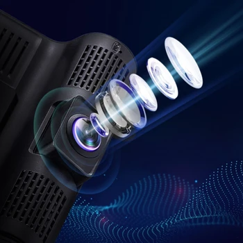 Три Начина за Запис Цикъл Авто DVR Камера 1080P 3 Обектив video Recorder Тире Камера за Нощно виждане Камера с резервна Камера TF 32G