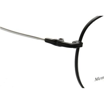 Мъжки Авиаторские рамки за очила за жени метални Vintage слънчеви очила Гъвкави Очила Memory Metal предписани рамки за очила