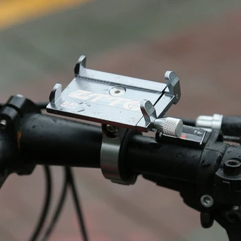 Притежател на Мобилен Телефон на Мотоциклет Велосипед Алуминиева Сплав Лост Стойка за Монтиране на Велосипед Скоба GPS Навигация за Монтиране на Стена
