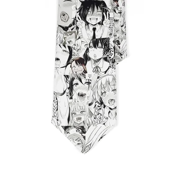 Карикатура Аниме 3D Печат на Мъжката вратовръзка 8 см Широк Полиестер Тънка Риза Аксесоари Бизнес Сватба парти Забавен Вратовръзка на Шията Ежедневни Облекла