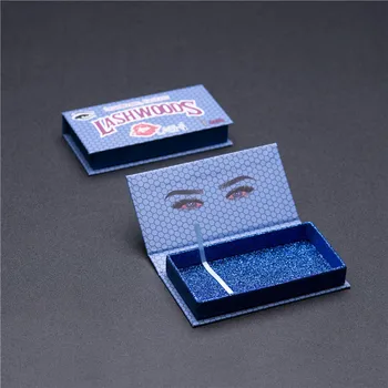 Cellular кутия за опаковане на Миглите Е Изработен По Поръчка на Лого Празна Найлонова торбичка Частен издател на 3D Кутия за Опаковане на Миглите