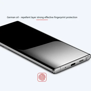 2 Бр. UV Закалено Стъкло За Samsung Galaxy S8 S9 S10 Plus Note 8 9 10 Plus Течна Защитно Фолио За Екран на Samsung S8 S9 S10 5 Г