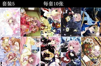 10 бр./компл. Аниме Shugo Characte плакати Hinamori Amu Hotori Tadase Tsukiyomi Utau стенни картини за Collection A3 42x29cm Етикети