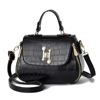 2021 Women Luxury Leather Clutch Bag Ladies Bag Brand Women Messenger Bag Famous Tote Bag Letter lock flip women bag