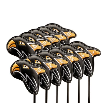 Нов дизайн на Голф ютии прическа ПУ голф клубове защитно покритие 11 бр./компл. 4 цвята за избор Безплатна доставка