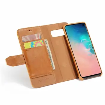 BRG Fashion 2 in 1 Flip ПУ Leather Phone Case Skin Cover За iPhone 12 Mini /11 Pro Max XR XS 6 7 8 Plus Shell For S9 S10 Note 9