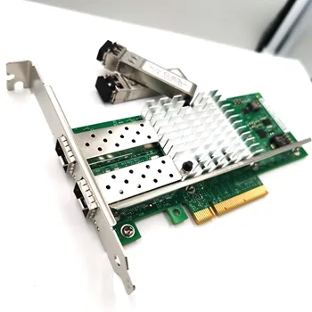 X520-DA2 HENGSHUN 10GBase PCIE Express x8 Intel 82599ES Чип Single Port Ethernet Network Adapter E10G42BTSR SFP+