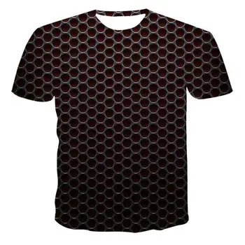 2020 Новата 3d Печат Новата Тениска на Хип-Хоп Стил на 3d Печат 3d Печат Бързосъхнеща Тениска Xxs -6xl