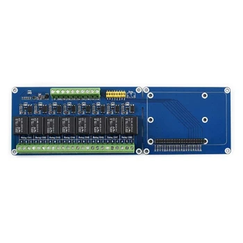 Waveshare 8-Канален Релейная Такса за Разширяване на 40PIN GPIO Header 5V Power Relay Module Board за Raspberry Pi Model 3 B+ B