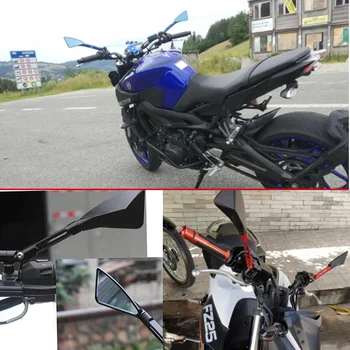 Универсален мотоциклет огледало с ЦПУ странично Огледало за задно виждане за HONDA CB600F/CB650F CB900 CB599 CB600 Hornet