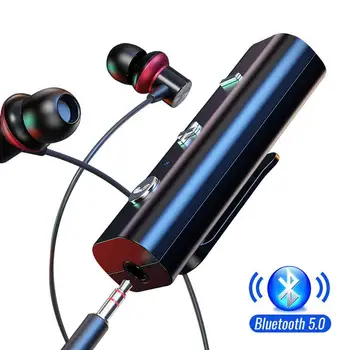 Bluetooth 5.0 Приемник За 3,5 мм Жак За Слушалки, Безжичен Адаптер Bluetooth, Aux Аудио Музикален Предавател За Слушалки
