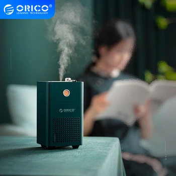 ORICO Retro Style Humidifier USB Diffuser Air Humidificador with Lamp Purifying for Home Office Can add Aromathe Essential Oil