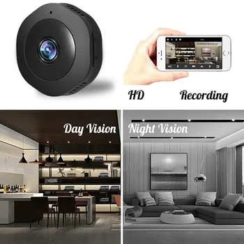 1080P WiFi / Mini DV Camera Remote APP Home Security Monitor 1080P IP Камера IR Night Motion Detection Магнитна Безжична Камера
