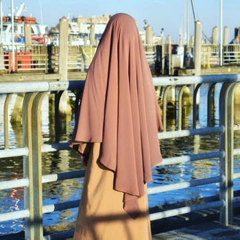 Курбан Молитва Облекло Дълъг Химар Ислямски Жени. → Блузи Без Ръкави Абая Джилбаб Рамадан Абаи Мюсюлманска Арабски Дрехи Никаб Hijabs